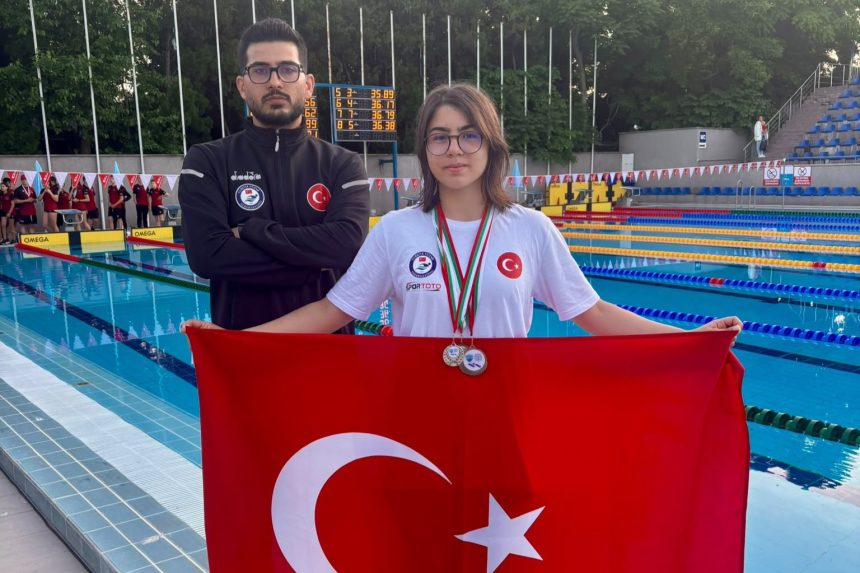 Devrim Defne Bilge, Muğla yüzme tarihinde uluslararası alanda madalya kazanan ilk sporcu oldu