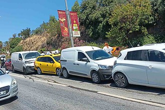 bodrum zincirleme trafik kazası
