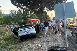 marmaris datça motosiklet kazası