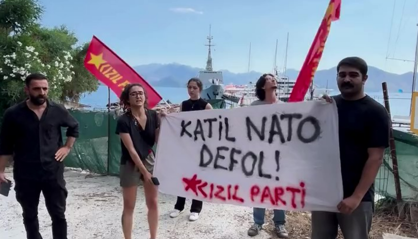 marmaris nato gemisi kızıl parti